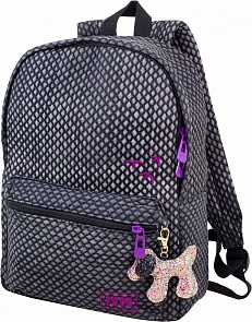 Рюкзак серый с брелоком (Winner, 223)